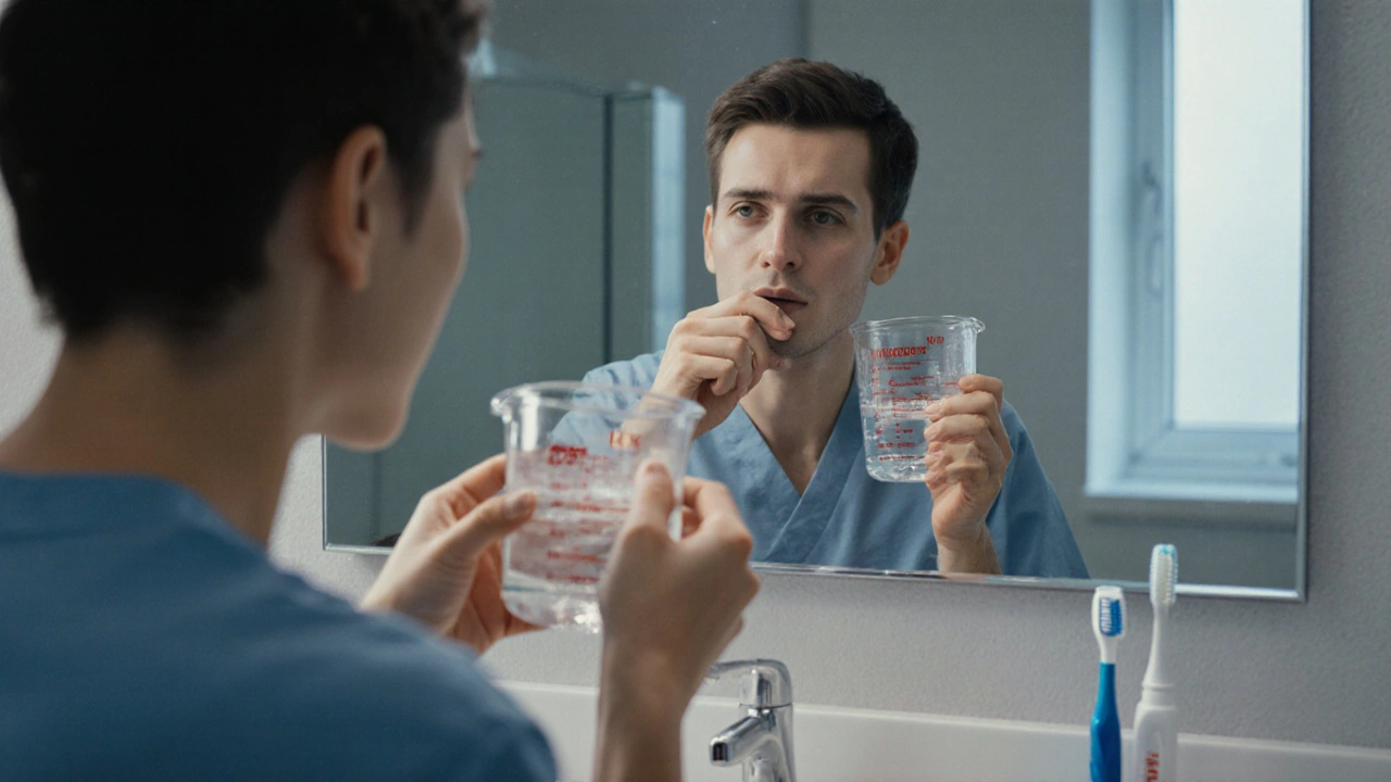 Jak často vyplachovat ústa peroxidem vodíku pro bělení zubů?