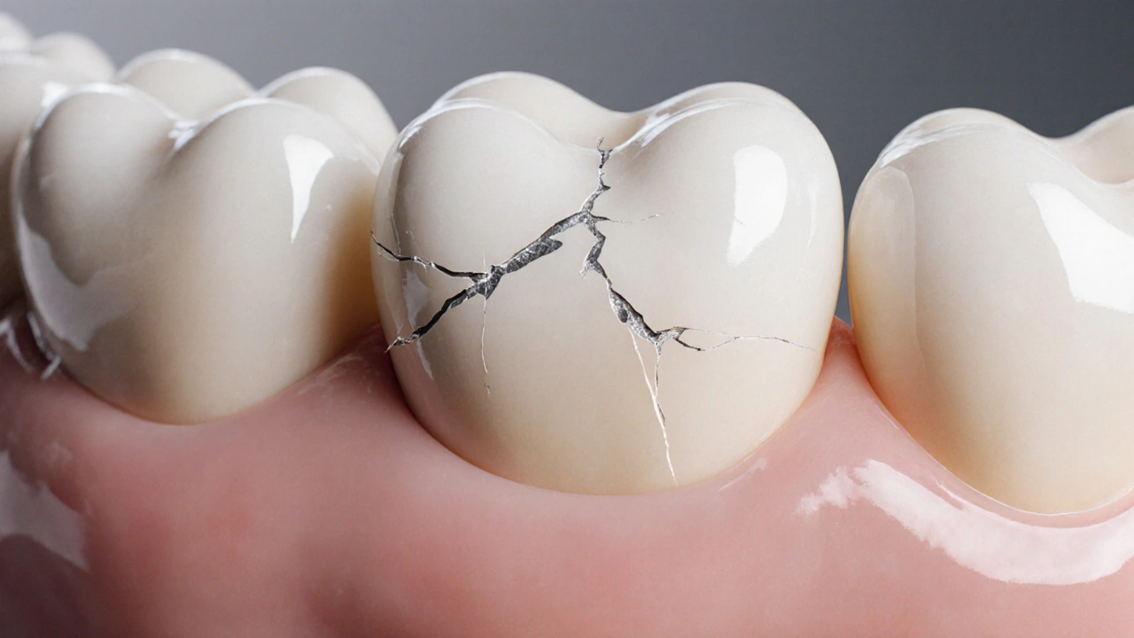 Jak vypadá prasklina na zubech a co s ní dělat?