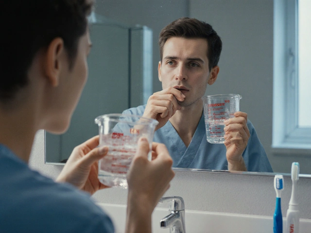 Jak často vyplachovat ústa peroxidem vodíku pro bělení zubů?