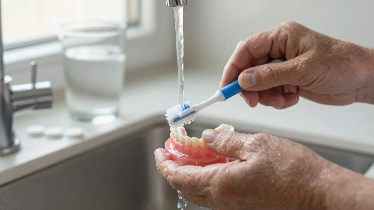 Zubní plak a jeho vliv na zubní protézy: jak ho efektivně odstranit a předcházet poškození
