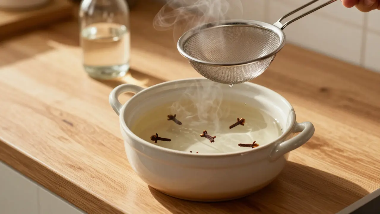 Jak louhovat hřebíček pro bělení zubů?