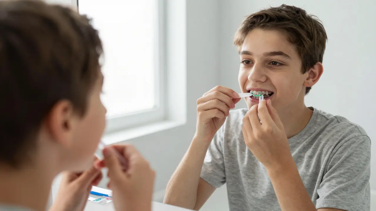 Jak si nasadit gumičky na rovnátka: krok za krokem pro pacienty s fixními rovnátky