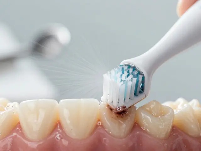 Jak funguje ultrazvukový čistič zubů a proč je lepší než bělicí pásky