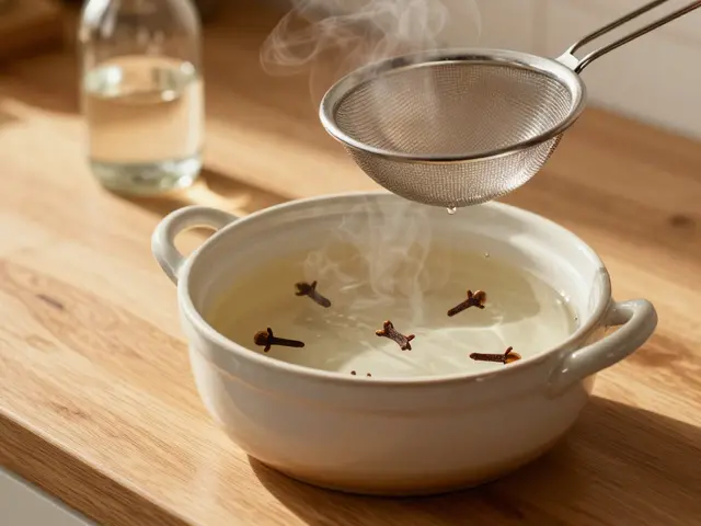 Jak louhovat hřebíček pro bělení zubů?