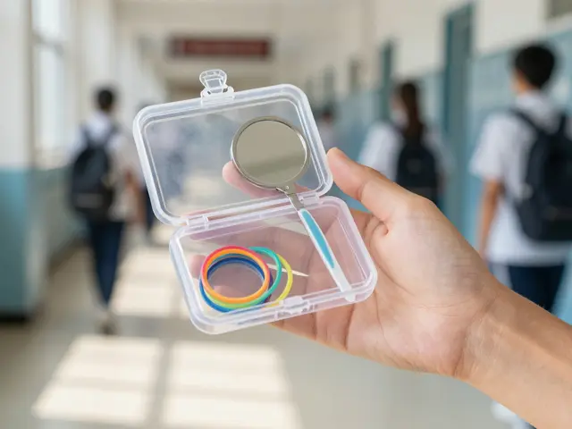 Jak přežít školu s gumičkami na rovnátka: Praktický průvodce pro studenty